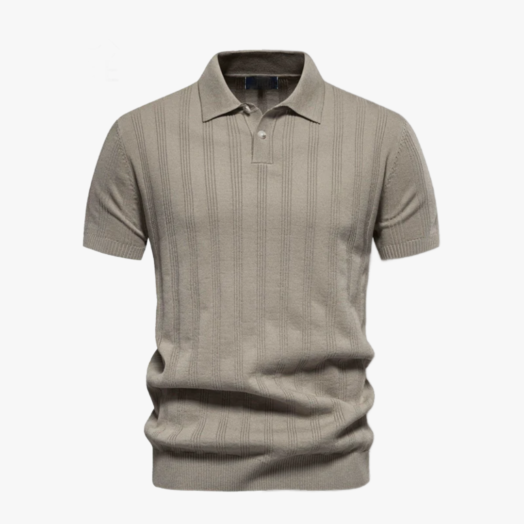 Polo de punto estructurado - Promoción de verano