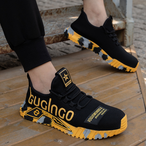 Zapatos indestructibles y resistentes para hombre.