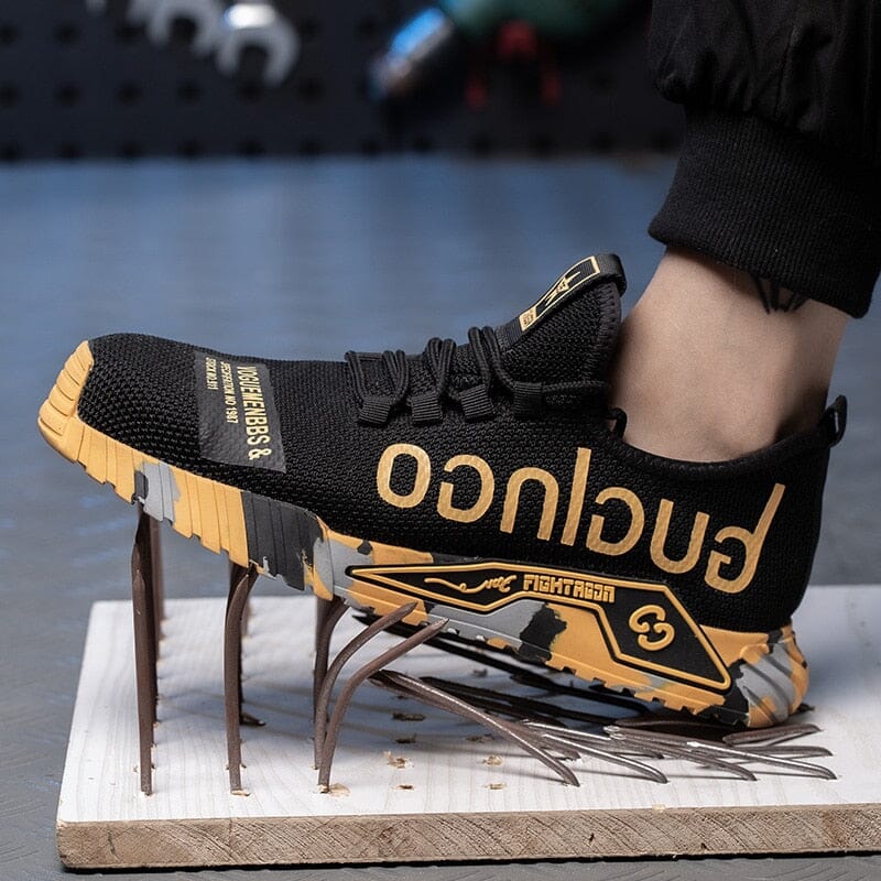 Zapatos indestructibles y resistentes para hombre.