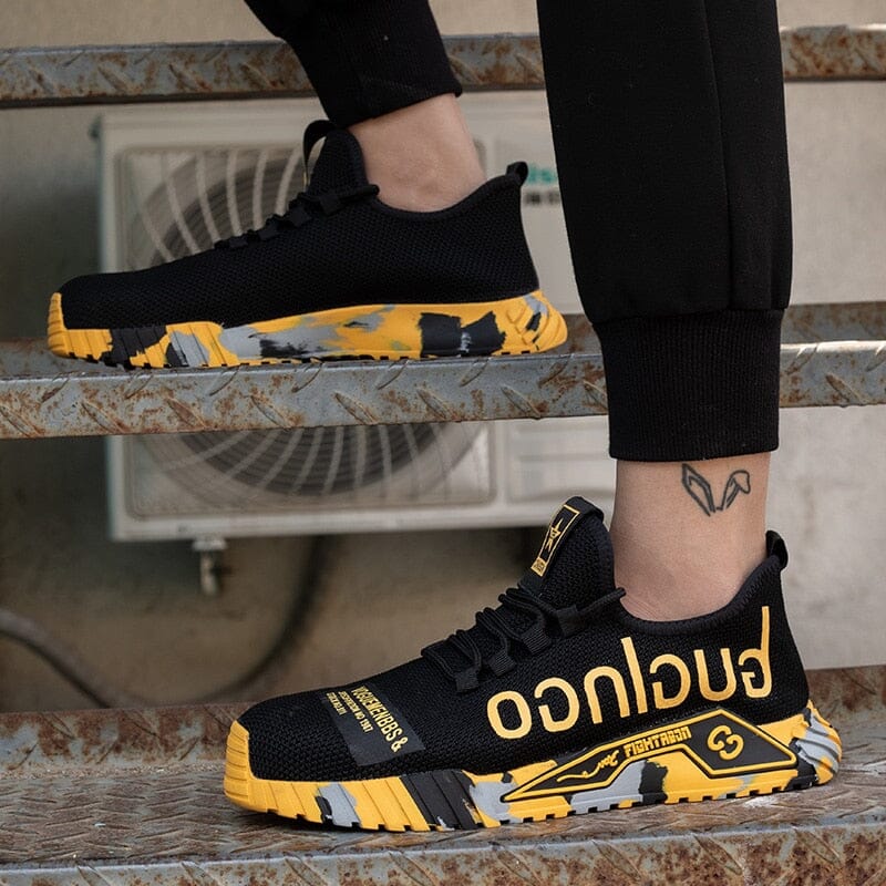 Zapatos indestructibles y resistentes para hombre.