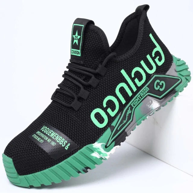 Zapatos indestructibles y resistentes para hombre.