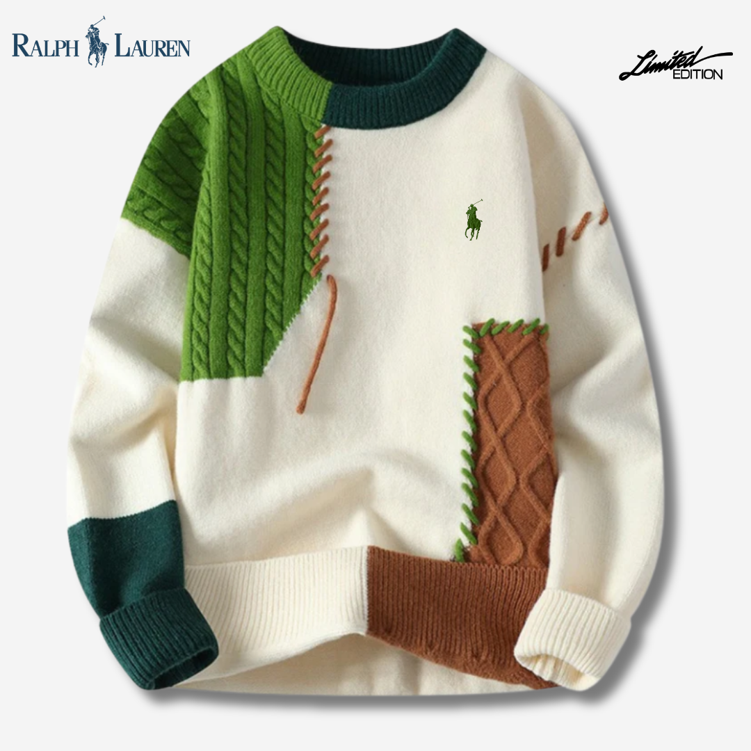 Maglione lavorato a maglia artigianale R&L - SALDI