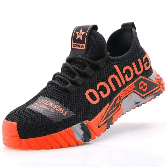 Zapatos indestructibles y resistentes para hombre.