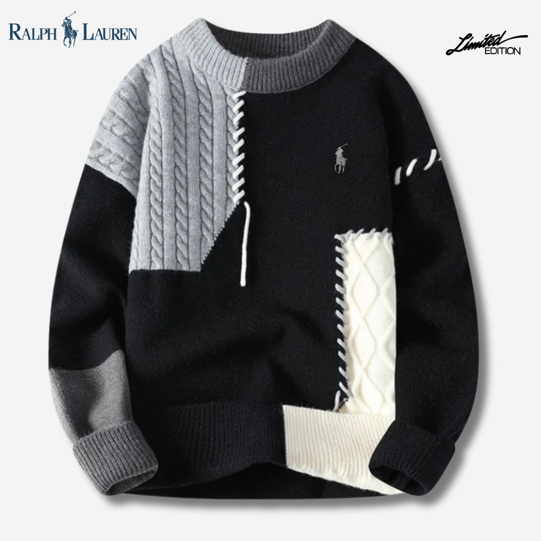 Maglione lavorato a maglia artigianale R&L - SALDI