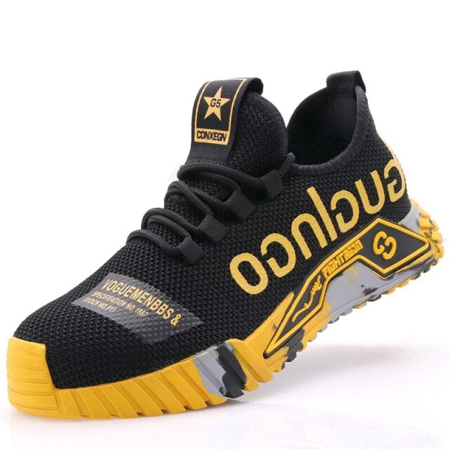 Zapatos indestructibles y resistentes para hombre.